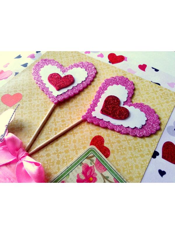 Sparkling Love Candies Greeting Card