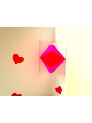 Sparkling Love Candies Greeting Card