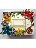 Handmade Multifolds Colorful Scrapbook