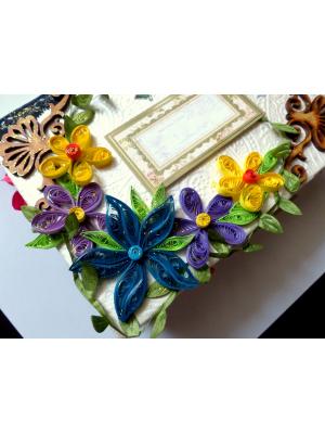 Handmade Multifolds Colorful Scrapbook