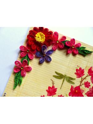 Red and Pink Variety Flowers Greeting Card