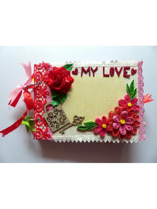 Love themed Scrapbook