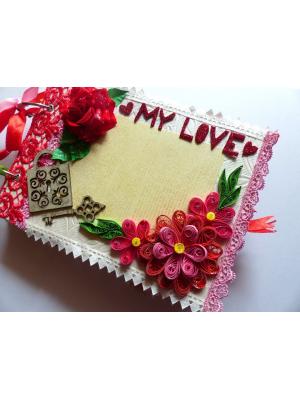 Love themed Scrapbook