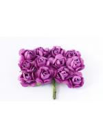 Mulberry Paper Roses - Purple