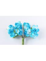 Mulberry Paper Roses - Blue