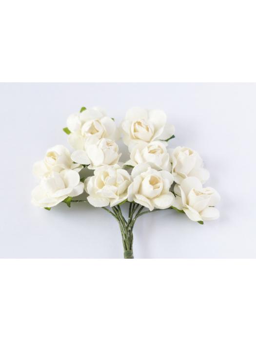 Mulberry Paper Roses - Off White image