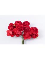 Mulberry Paper Roses - Red