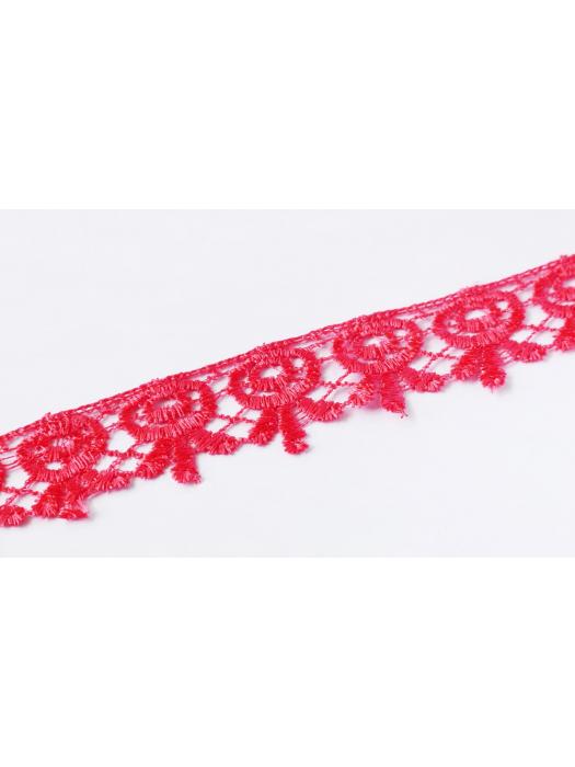 Red Crochet Lace image