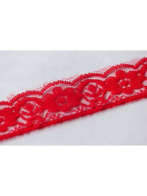 Red Jacquard Lace image