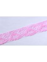 Pink Jacquard Lace 