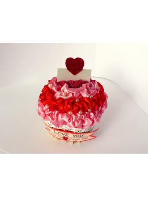 Cute Handmade Cupcake With Message Card