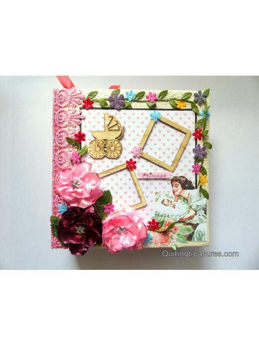 Sparkling Baby Girl Handmade Album image