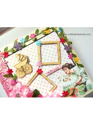 Sparkling Baby Girl Handmade Album