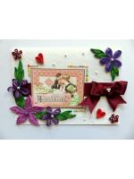 Happy Anniversary Quilled Greeting Card