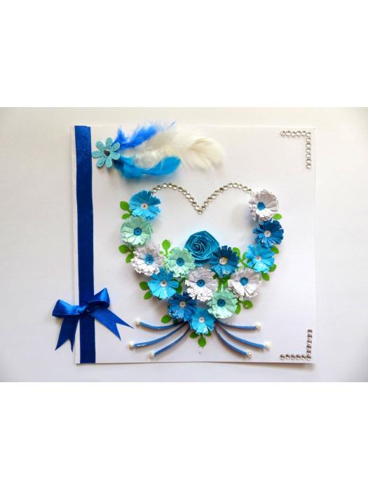  All Blues Heart Greeting Card image