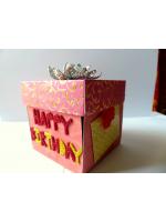 Happy Birthday Handmade Explosion Box