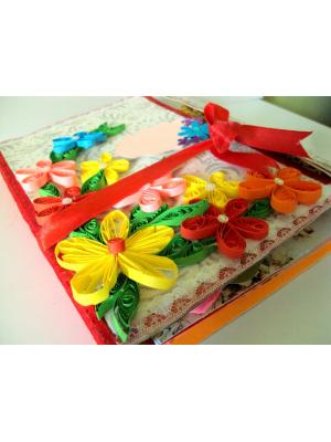 Multicolor Mini Scrapbook Greeting Card