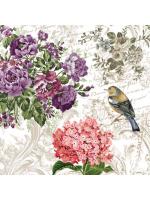 Charming Garden Decoupage Napkin Pack of 5 Napkins