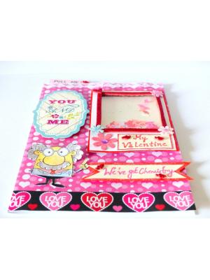 Valentine Shaker Handmade Greeting Card