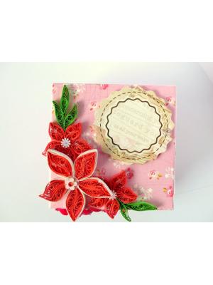 Love and Birthday Explosion Box With Battery Light Cake