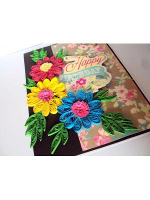 Happy Birthday Handmade Greeting Card