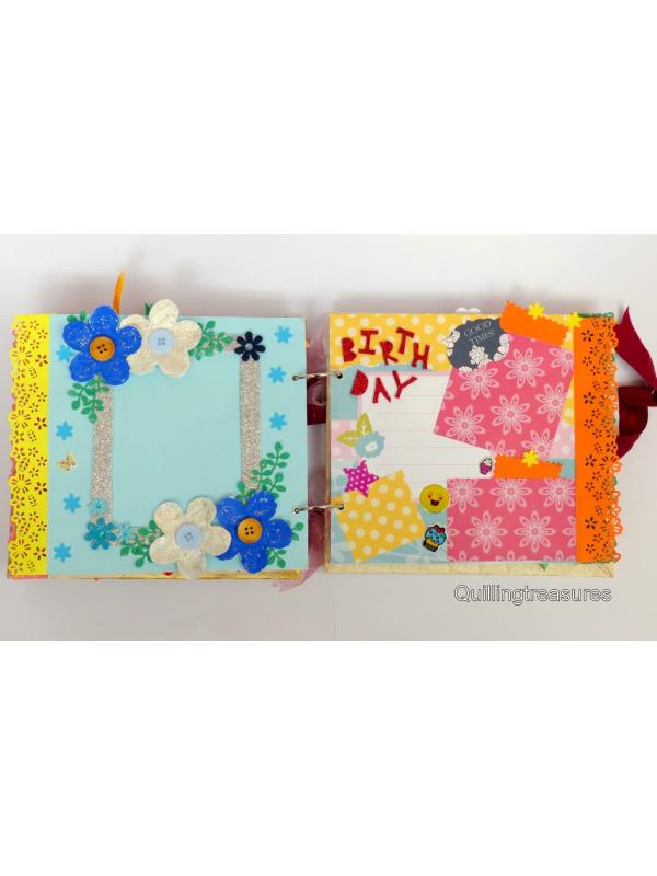 Exclusive Love And Birthday Quilled Scrapbook