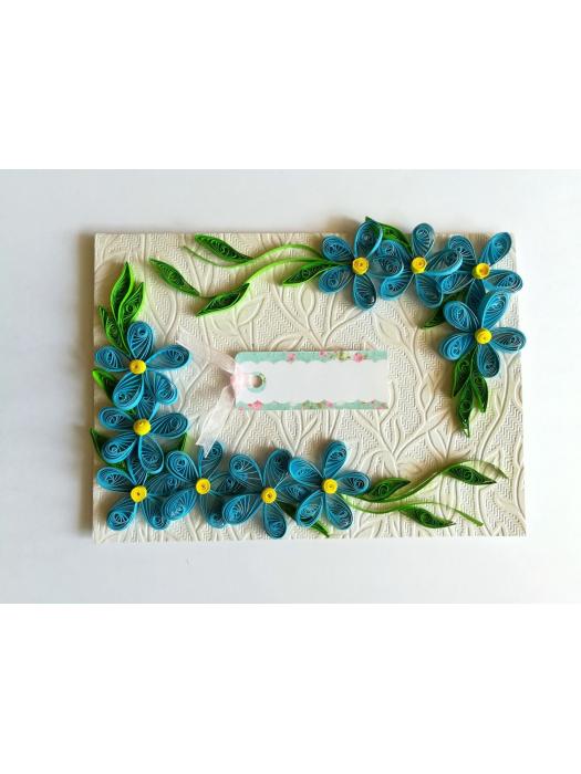 All Blues Corner Greeting Card