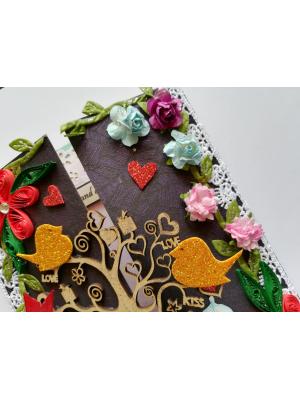 Love Greeting Card With Beautiful Tree