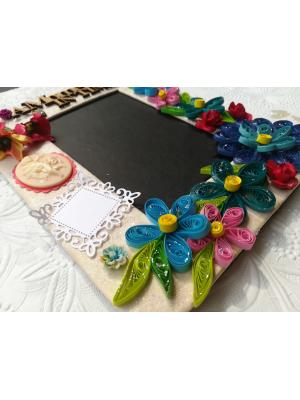 Quilled Moment in Time Handmade Photo Frame