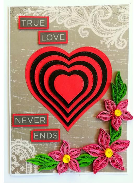 Too Much Heartbeat Handmade Greeting Card image