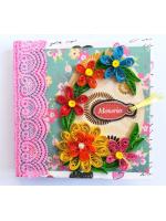 Memories Handmade Mini Scrapbook Gift