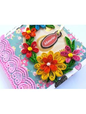 Memories Handmade Mini Scrapbook Gift Memories Handmade Mini Scrapbook Gift