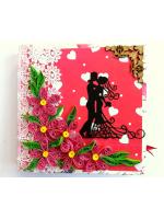 Love Mini Scrapbook Handmade Gift