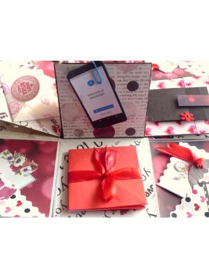 My Valentine Explosion Box