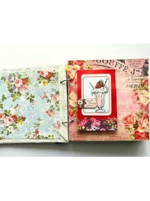 Happy Birthday Handmade scrapbook album