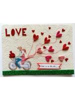 Love is in the air Greeting Card