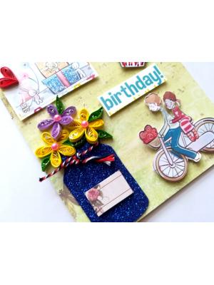 Happy Birthday Sweetheart Greeting Card