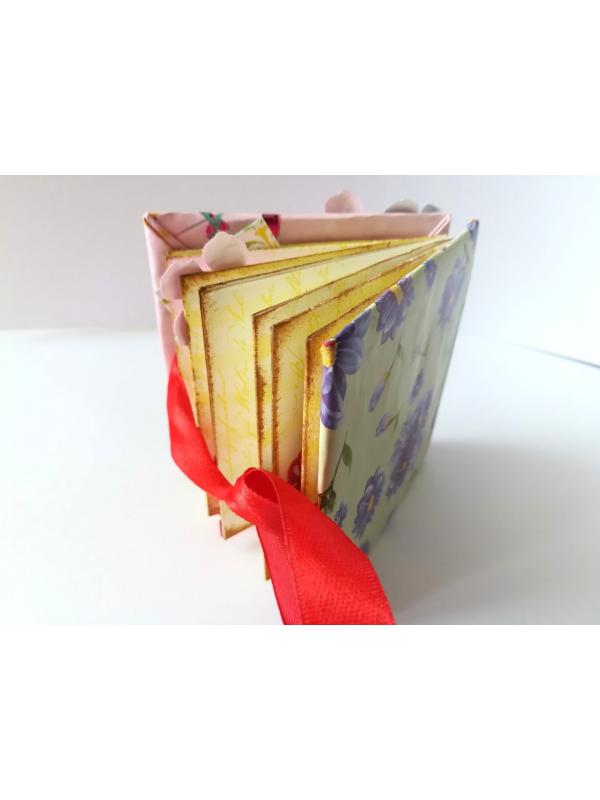 Pocket Mini Handmade Paper Book image