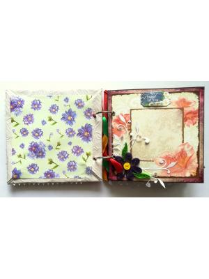 Handmade Love And Birthday Scrapbook Album