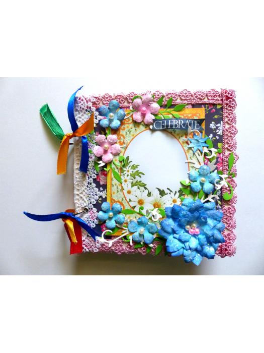 Celebrate Handmade Scrapbook Album image