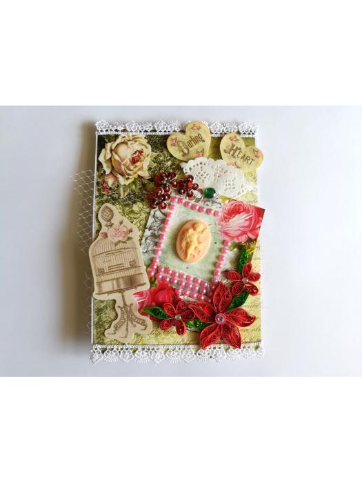 Romantic Twist and Pop up Greeting Card image