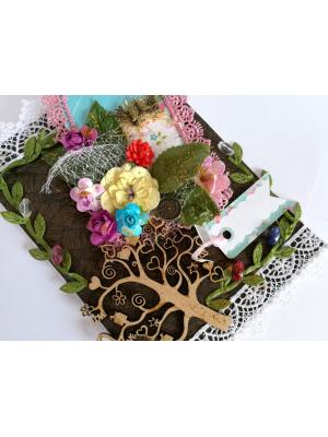 Too Much Love Funky Handmade Greeting Card