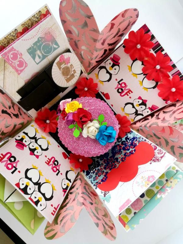 Love and Birthday Explosion Box