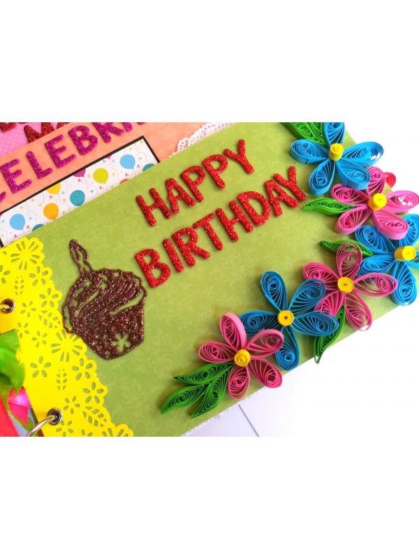 Happy Birthday Cake Shaped Album image