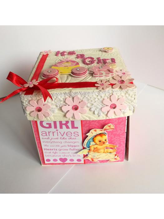 Baby Girl Explosion Box