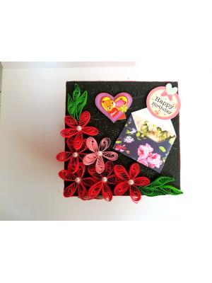 Love and Birthday Bird Cage Explosion Box Love and Birthday Bird Cage Explosion Box