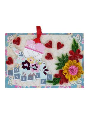 Love Life Quilled Greeting Card Love Life Quilled Greeting Card