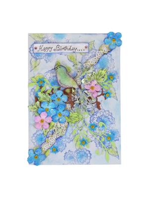 Sparkling Handmade Stamped Base Greeting Card Sparkling Handmade Stamped Base Greeting Card
