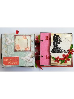 Love and Birthday Handmade Scrapbook