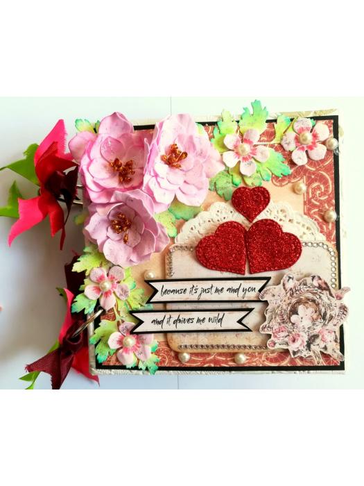 Love and Birthday Handmade Scrapbook image